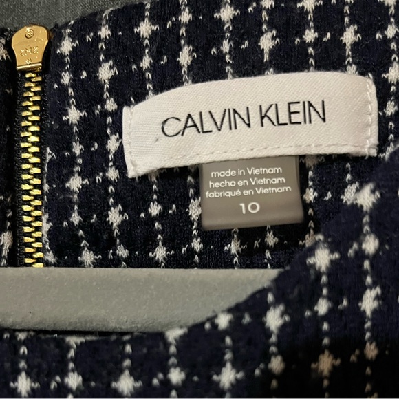 Calvin Klein Navy Blue Dress - Picture 4 of 4